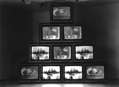 VIDEO PARADISE　1985　Video Installation　真木画廊／東京